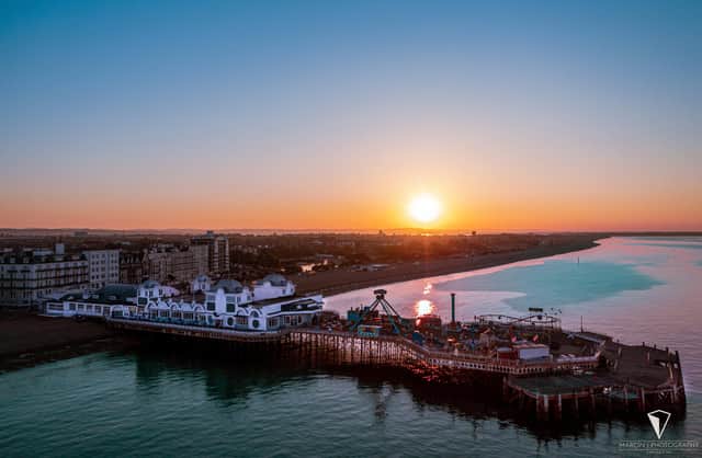 Sunny South Parade Pier.
Pic: Marcin Jedrysiak