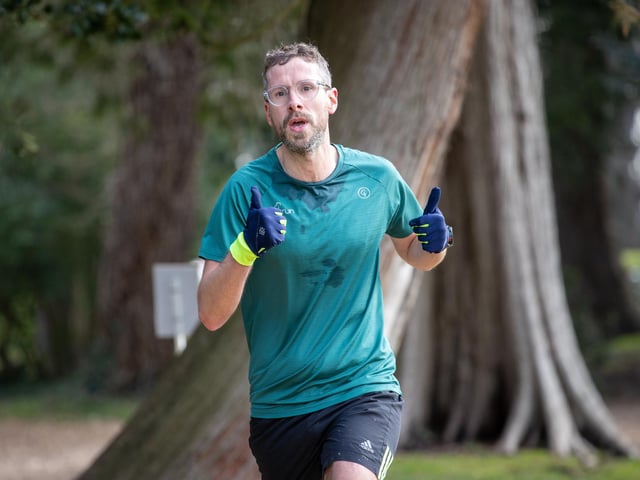 Competitors in Saturday morning's Havant parkrun at Staunton Country Park. Picture: Alex Shute