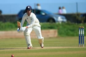 Ben Duggan on his way to an unbeaten 96 against Liphook.
Picture: Chris Moorhouse (jpns 140522-41)