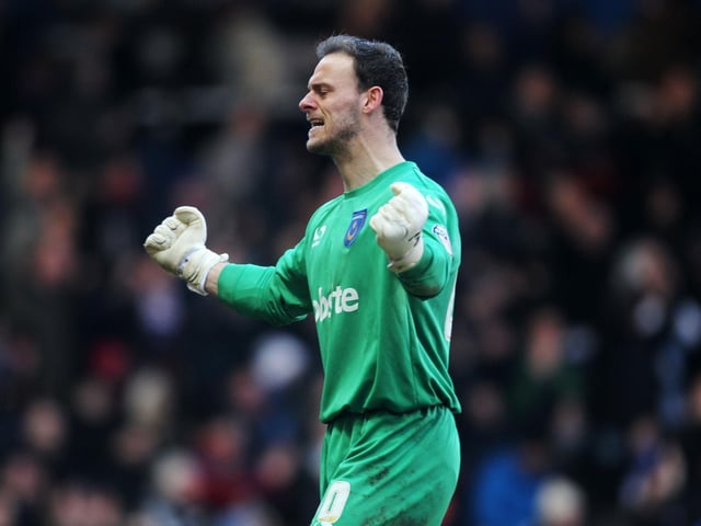 Following the struggles of John Sullivan and Phil Smith at the start of the 2013-14 season, Pompey boss Guy Whittingham recruited Carson on loan from Bury.
The Northern Ireland youth international remained first choice until the season’s end, making 39 appearances.
He joined Cheltenham on a free transfer in June 2014 and later represented Hartlepool, Motherwell, Dundee United and Morecambe.
Now aged 35, Carson made 40 appearances for St Mirren this season.
Picture: Joe Pepler
