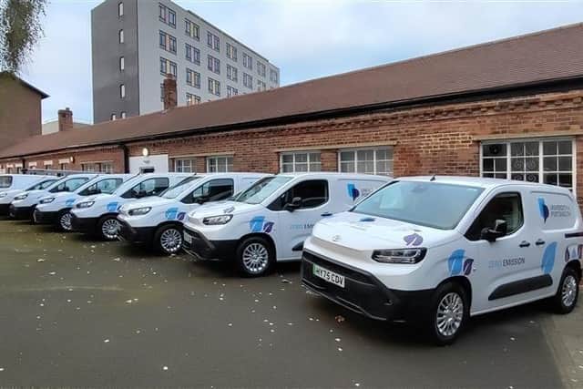 University of Portsmouth's new electric vehicles
