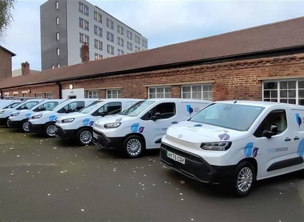 University of Portsmouth's new electric vehicles