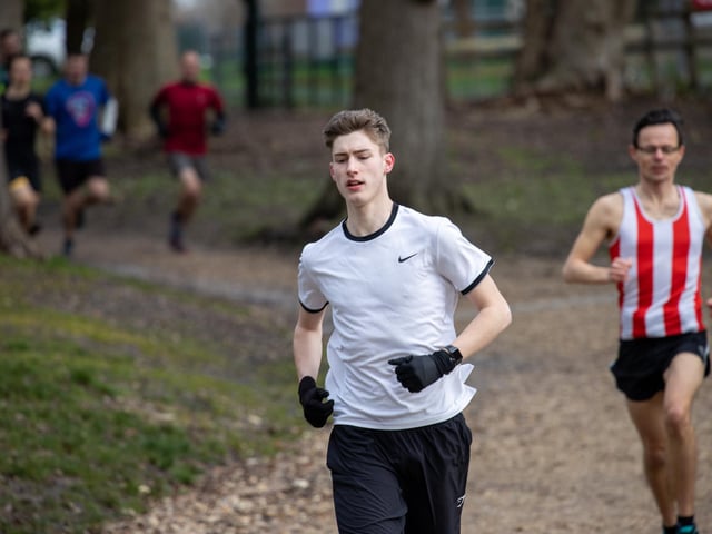 Competitors in Saturday morning's Havant parkrun at Staunton Country Park. Picture: Alex Shute