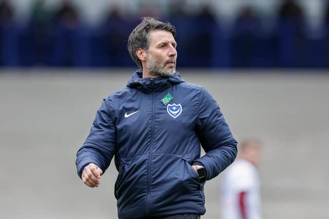 Pompey boss Danny Cowley