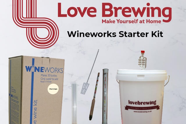 If mum’s looking for a new Hobby, then how about winemaking, This Wineworks Premium wine kit is ideal for the beginner and make 30 bottles. It has everything needed to enable mum to start win production as soon as its unwraped. Wineworks Starter Bundle – Premium – £30.46
Available to purchase in store or online: https://www.lovebrewing.co.uk/wineworks-starter-bundle-premium/