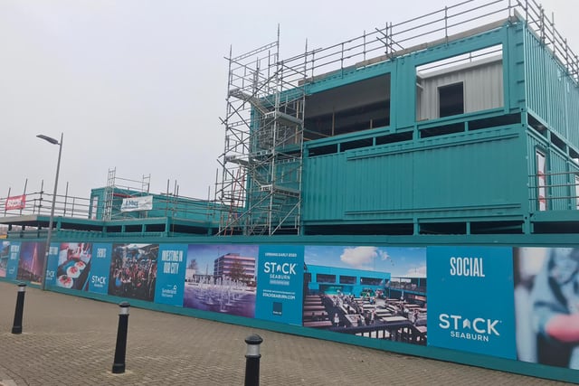 Work is back on at the STACK site in Seaburn, which is due to open this August.