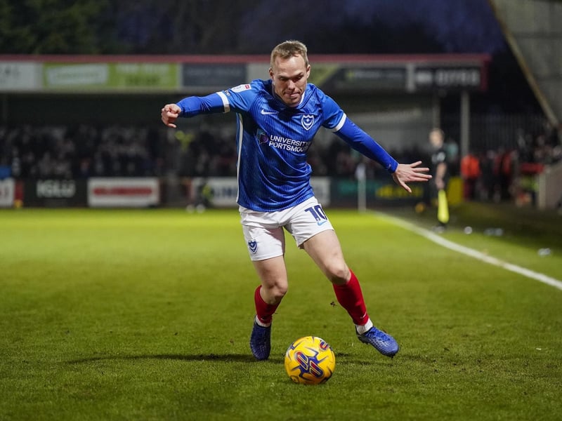 (Replaced by Paddy Lane on 46 mins) Buzzed around and tried to make things happen, but nothing quite came off for the fit-again winger. Still, after last season's injury problems it was a welcome return to involvement - and there's still more to come.