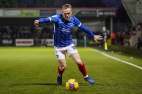 Pompey winger Anthony Scully