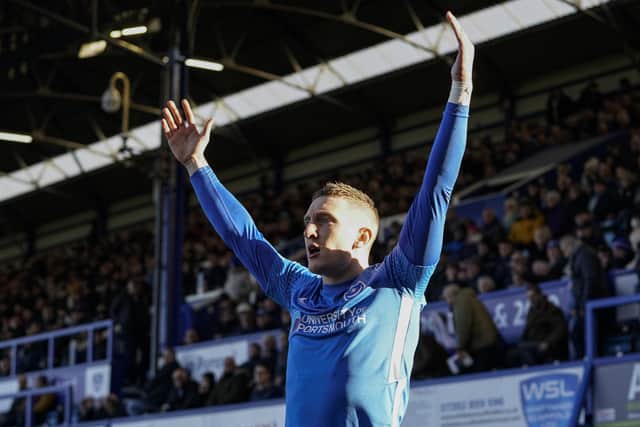 Ronan Curtis starts against Crewe this evening. Picture: Jason Brown