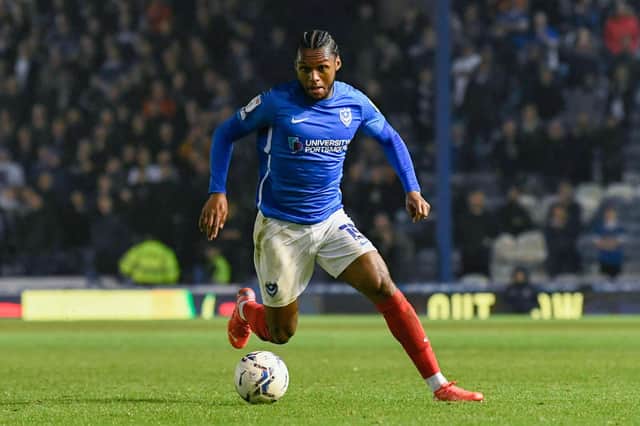 Mahlon Romeo has impressed for Pompey since arriving on a season-long loan from Millwall. Picture: Graham Hunt/ProSportsImages