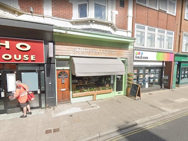 Southsea Coffee Co in Osborne Road has a 4.7 star rating on Google from 669 reviews.
