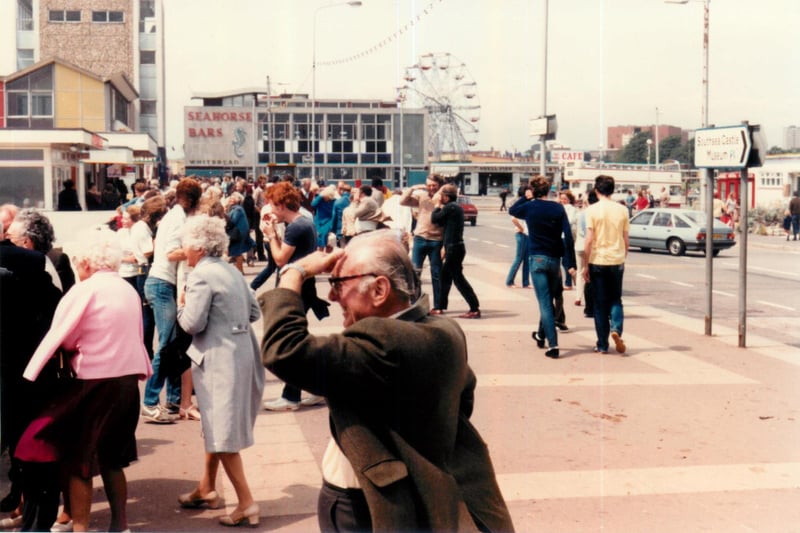 Clarence Pier in the 1980s captured by Steve Spurgin.