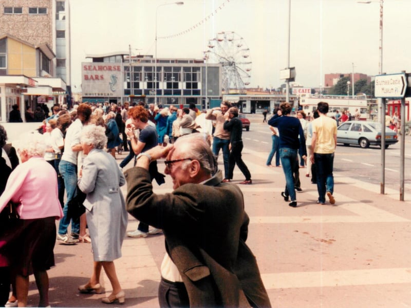 Clarence Pier in the 1980s captured by Steve Spurgin.