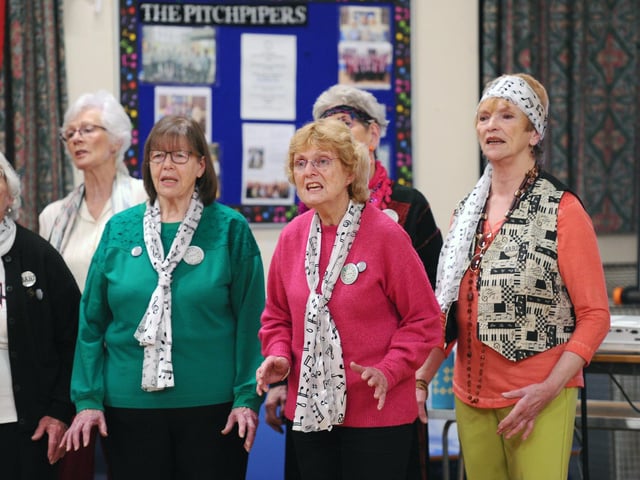 The Pitchpipers celebrated their 50th anniversary on Turesday, March 31, 2026 at Christ Church Hall in Cosham.
Picture: Sarah Standing (310326-2233)