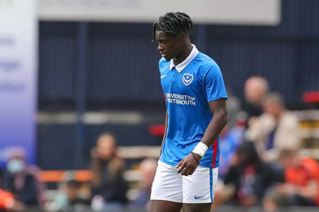 Injured Pompey winger Jayden Reid