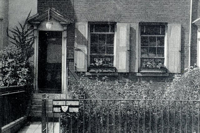 Birth place of Charles Dickens, 1 Mile End Terrace, Portsmouth, pictured in 1916