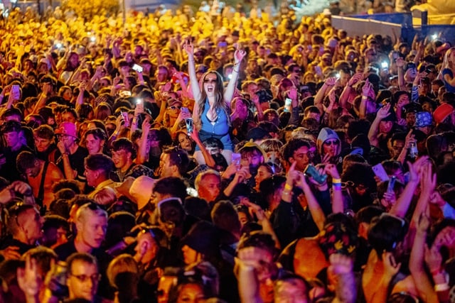 The weekend saw thousands of people come into the city.