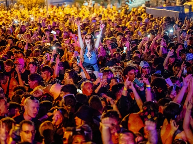 The weekend saw thousands of people come into the city.