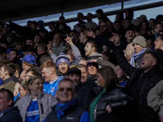 Pompey fans had no goals to cheer but they certainly made their presence felt in Blackpool