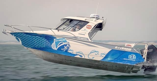 The £120,000 boat that is first prize in the competition