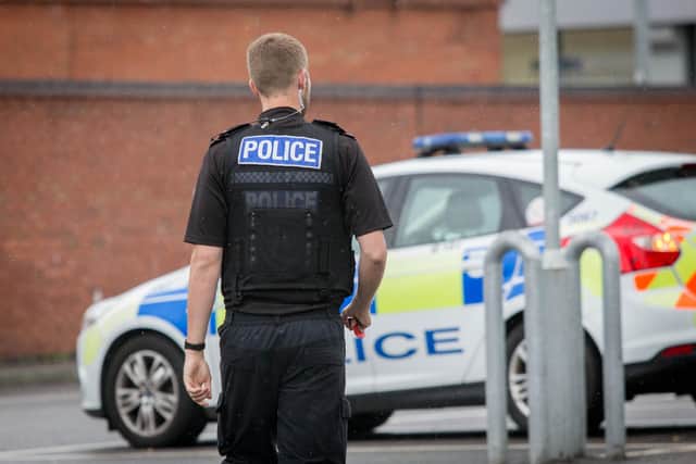 The man was arrested on suspicion of assault, and Hampshire police are appealing to witnesses to establish what happened. Picture: Habibur Rahman.