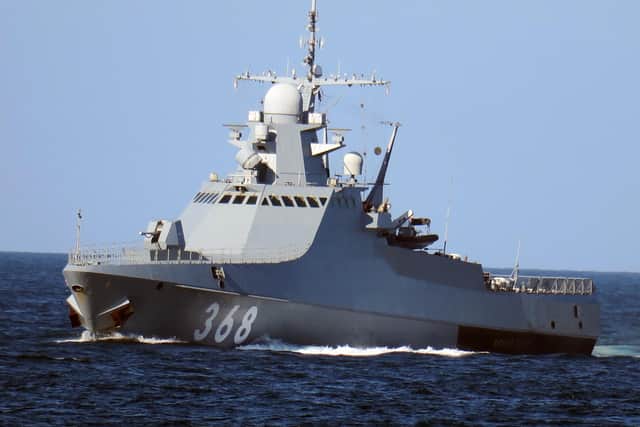 Russian corvette Vasily Bykov