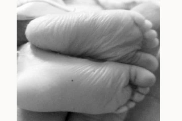 Kat Eastman who is doing a fundraiser for QA's bereavement suite as it marks 10 years since she gave birth to her stillborn daughter Ruby.