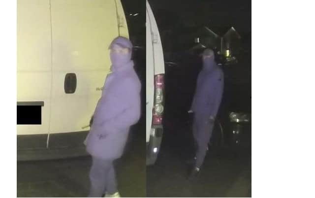 Police want to speak to these men. Pic: Hants police