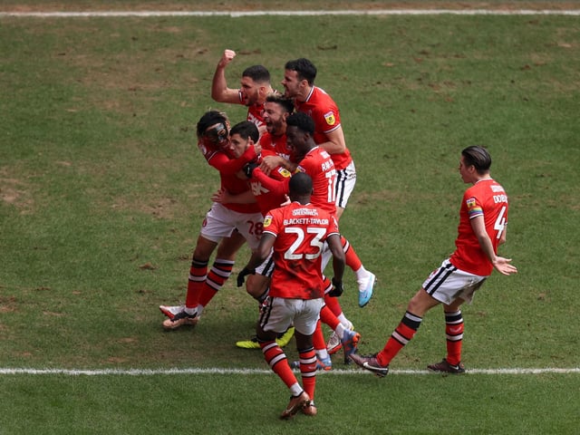 Two of Charlton's League One games were broadcast live by Sky Sports this season.