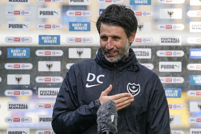 Danny Cowley knows Pompey's destiny is in their own hands going into the final day of the season