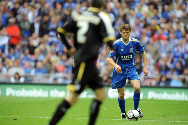 Hermann Hreidarsson featured in Pompey's FA Cup final triumph over Cardiff in May 2008. Picture: Allan Hutchings