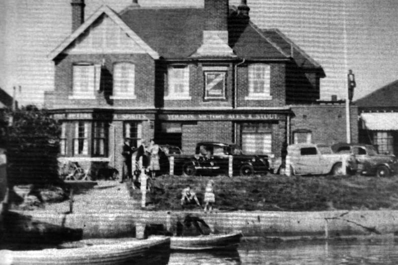 The Thatched House, Locksway Road, Milton, Portsmouth, in the 1940's or 50's