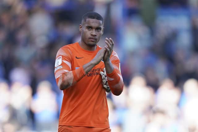 Gavin Bazunu has been honoured by his team-mates after being named as the Players' Player of the Season. Picture: Jason Brown/ProSportsImages
