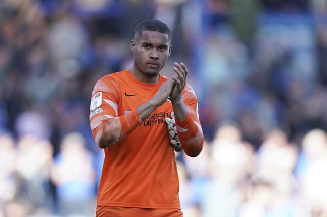 Gavin Bazunu has been honoured by his team-mates after being named as the Players' Player of the Season. Picture: Jason Brown/ProSportsImages
