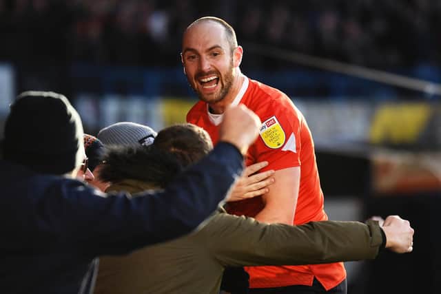 Pompey-linked striker Danny Hylton   Picture: Alex Burstow/Getty Images