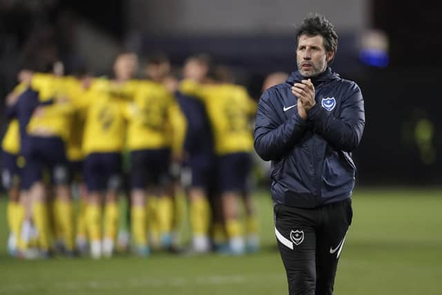 Pompey boss Danny Cowley