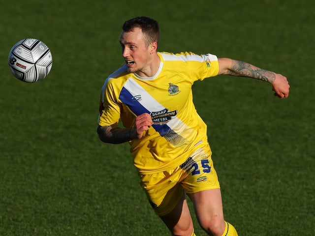 The central defender was at the centre of gossip linking him with a possible move to Pompey. However, the Blues’ efforts were quickly put to bed with the 26-year-old signing a fresh deal to remain at Altrincham soon after the club were credited with a link.