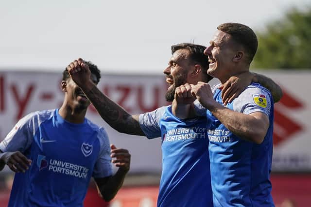 Pompey proved too hot to handle for Cheltenham.
