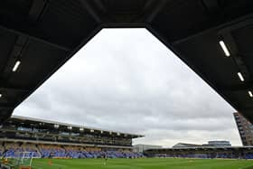 Pompey are facing AFC Wimbledon at Plough Lane tonight in their latest pre-season friendly. Picture: Justin Tallis, AFP via Getty Images