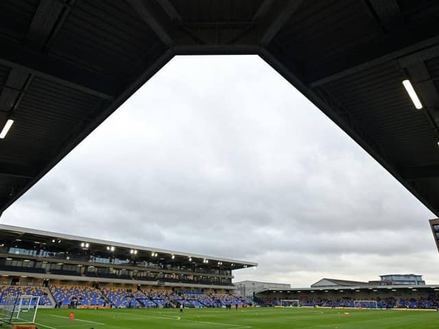 Pompey are facing AFC Wimbledon at Plough Lane tonight in their latest pre-season friendly. Picture: Justin Tallis, AFP via Getty Images