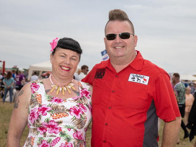 Southsea Common was transformed this weekend into a Thai craft and food extravanganza for the whole family.
Pictured - Annabelle and Pete Hole from Hayling Island
Photos by Alex Shute