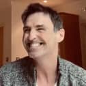 Former Wet Wet Wet frontman, Marti Pellow, looked so happy to help as he dedicated a social media rendition of the 1988 number one With a Little Help from My Friends to Sam Emmonds, who is fighting Covid-19 at Queen Alexandra Hospital in Portsmouth. Picture: Marti Pellow on Twitter (@martiofficial)