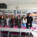 (L-R) Joshua Wall, Forest, Malaika, Robin Gilmour, Poppy Shipman, Lauren Chamberlain, Jack Wadham