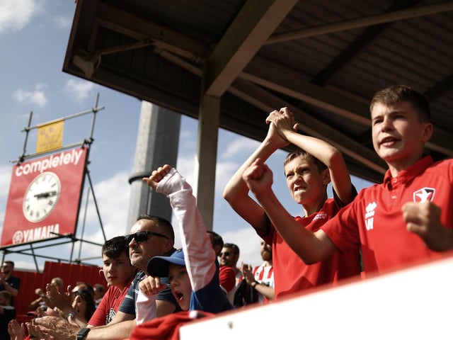 Average away attendances: 328.