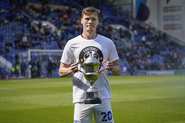 Sean Raggett was last season chosen by supporters as The News/Sports Mail Pompey Player of the Season. Picture: Jason Brown/ProSportsImages
