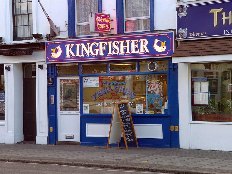 2006. Kingfisher Fish and Chips shop at Albert Road, Southsea. Picture: Michael Scaddan 060315-0045
