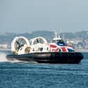 The hovercraft service between Portsmouth and the Isle of Wight