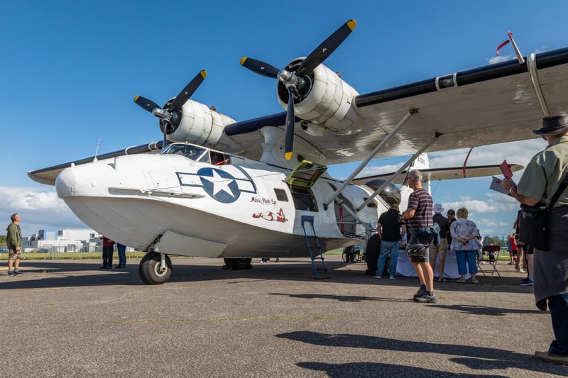 The Canadian Catalina PBY-5A amphibious bomber from 1943.