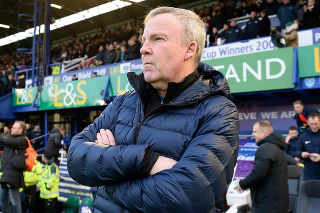 Pompey boss Kenny Jackett. Picture: Graham Hunt