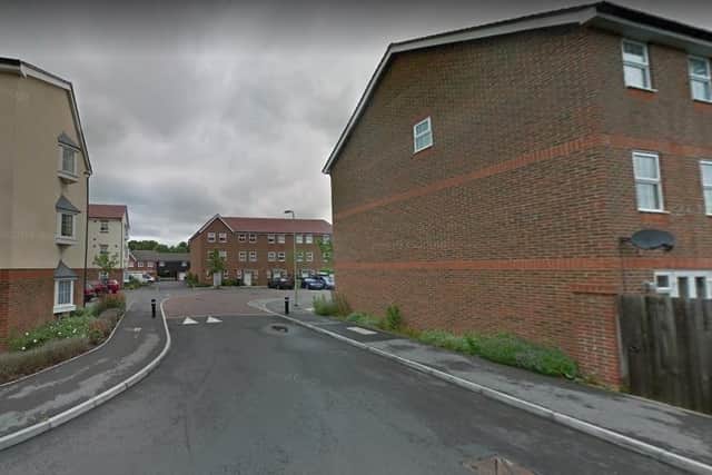 The burglary took place in Mescott Meadows, Hedge End. Picture: Google Street View.